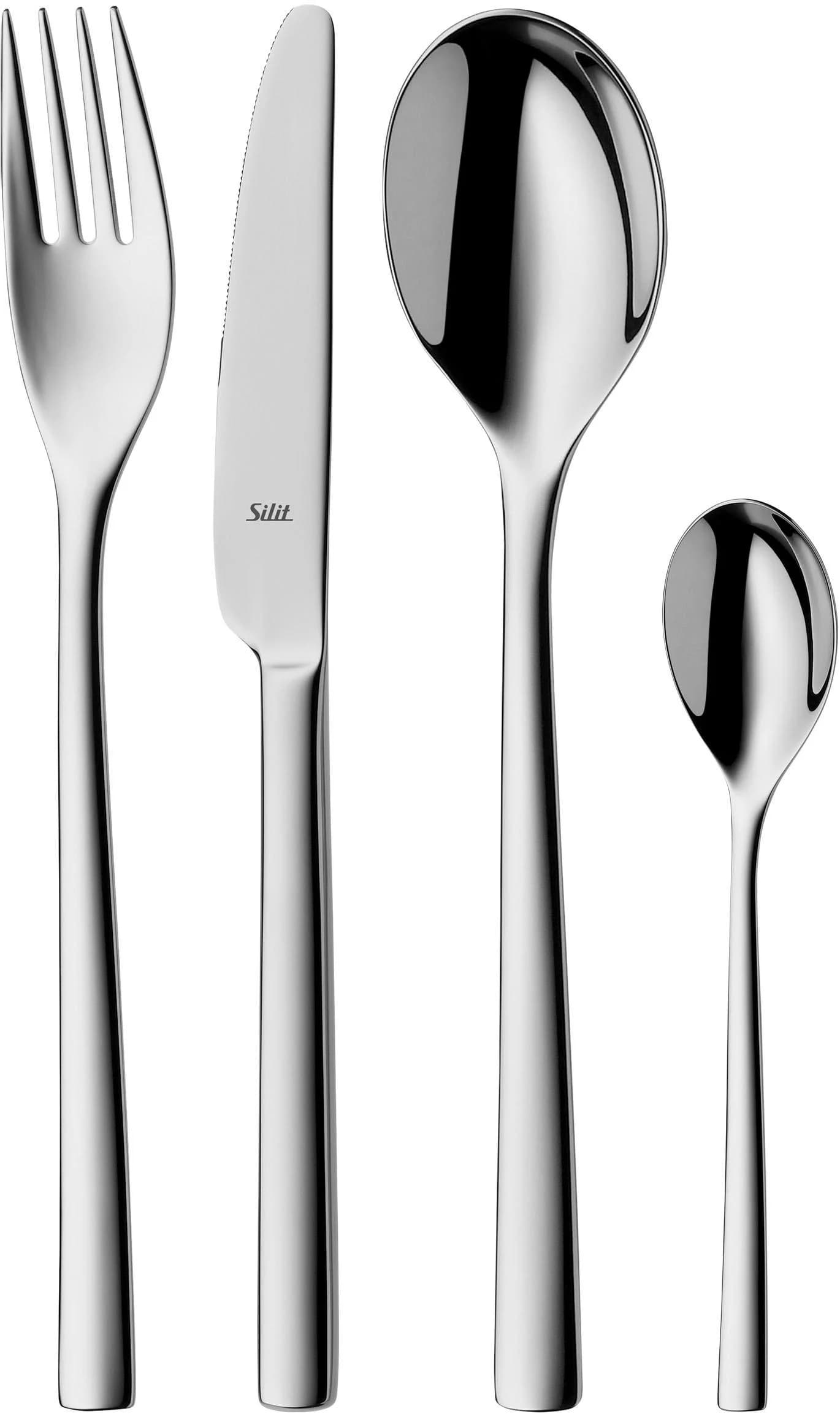 Besteck-Set SILIT Trend 24-tlg. Edelstahl 18/10