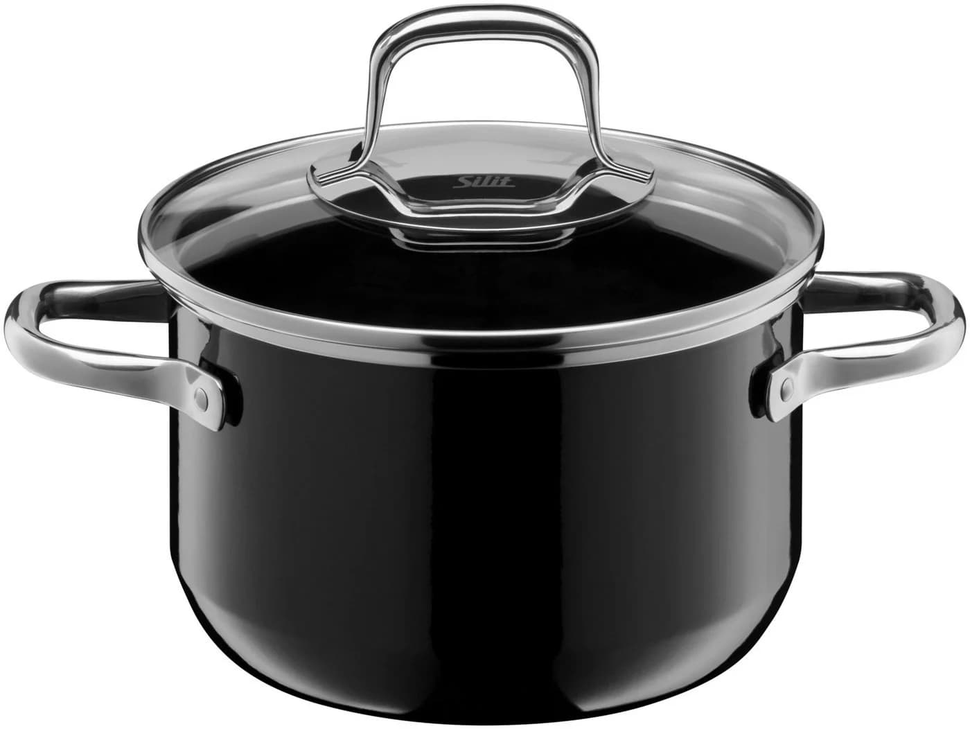 Silit Silargan® Elegance Topf-Set 4-teilig Schwarz - Bild 3