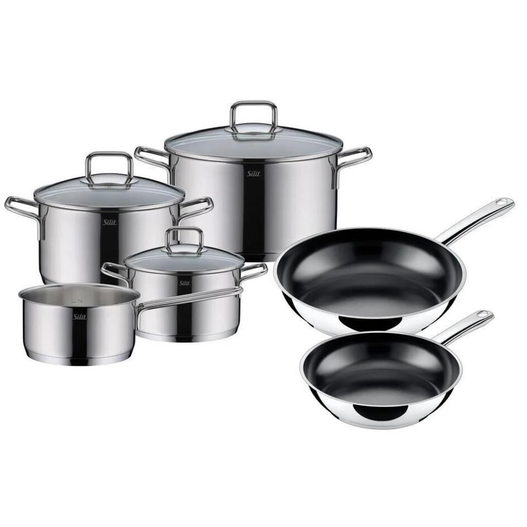 Silit Kochtopfset Extra Cook Edelstahl 6-teilig