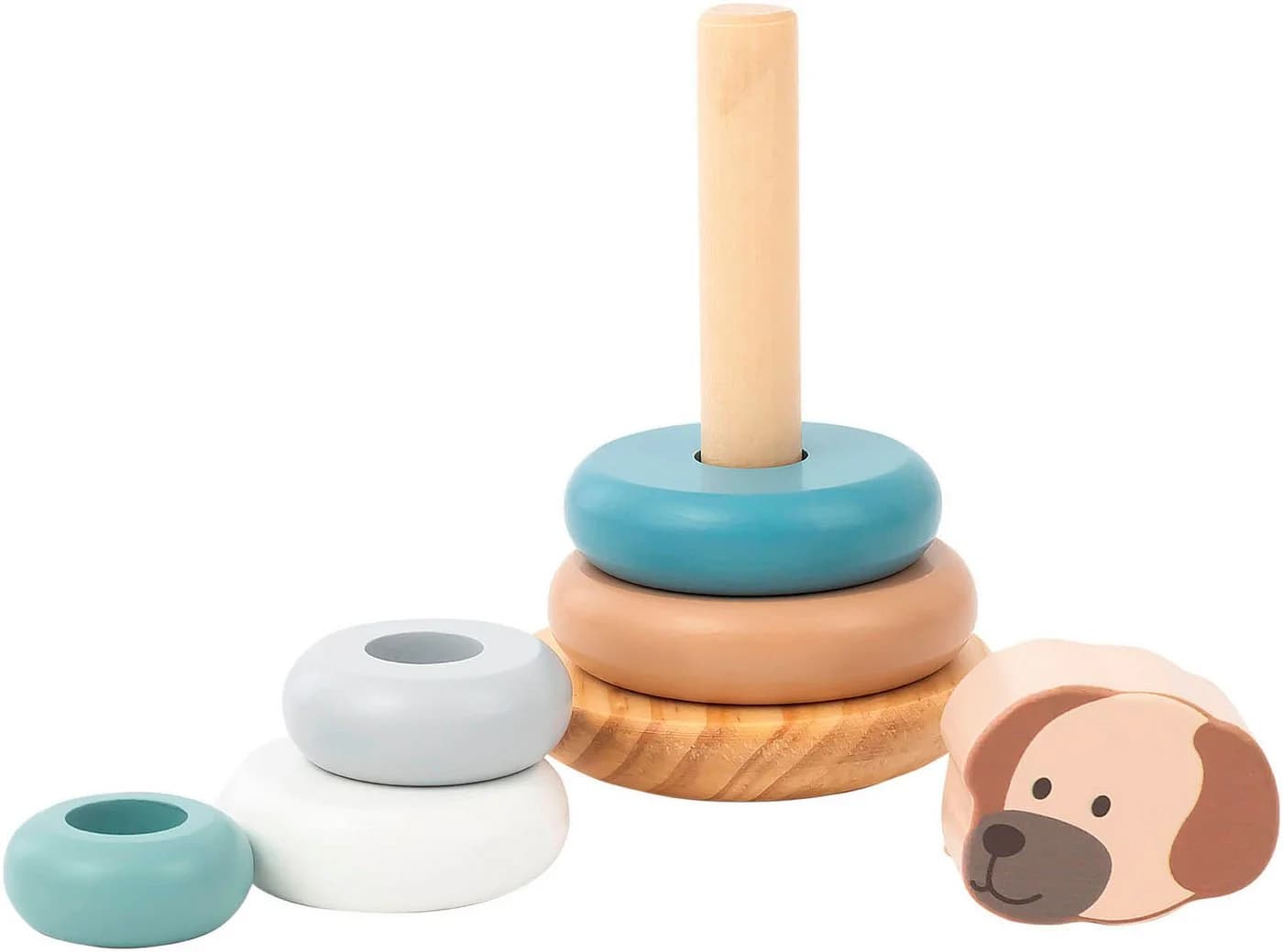 Sterntaler® Stapelspielzeug Hund Lucky Stapelturm Holz, FSC®-zertifiziert - Bild 4