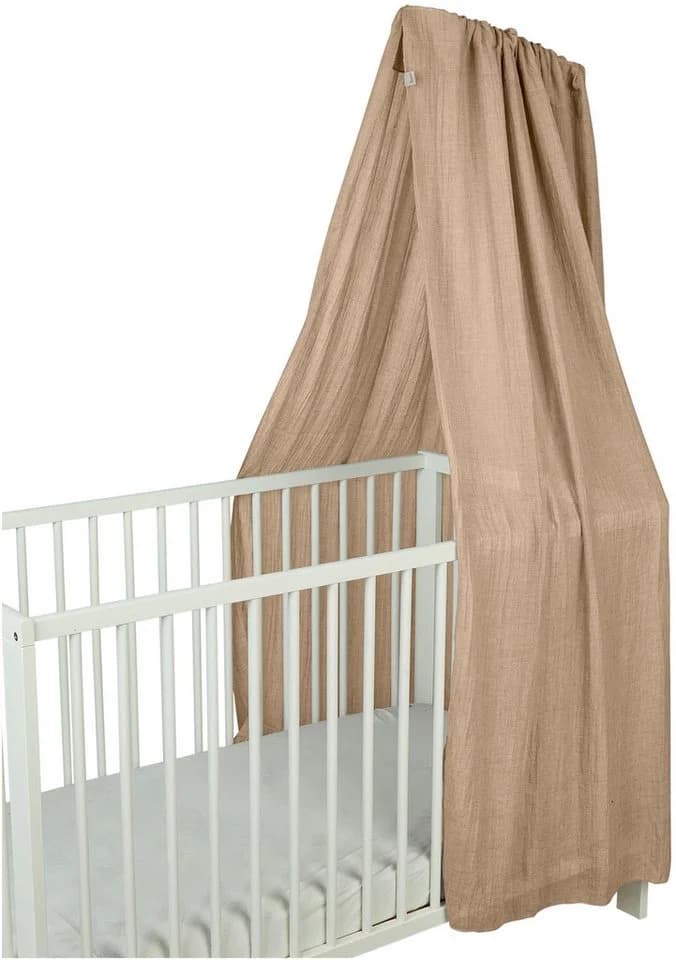 Sterntaler® Betthimmel Gaze Stoff Lichtbeige - Bild 3