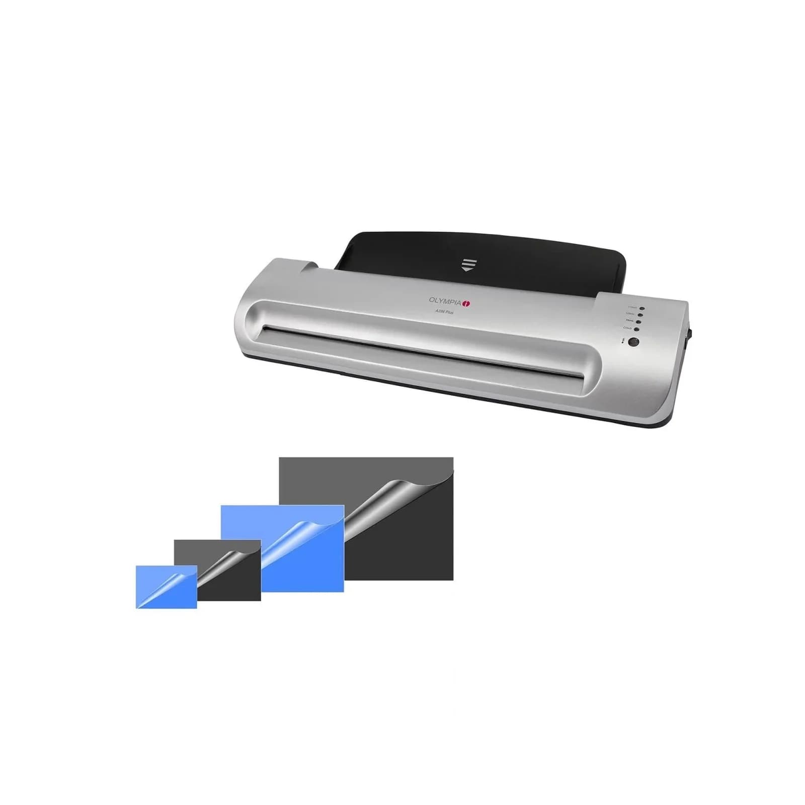 OLYMPIA A 396 Laminator Starter Set mit 100 gemischten Folien