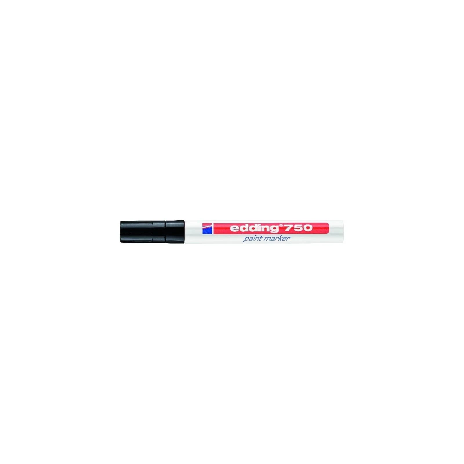 Edding Lackmarker 750 Schwarz Rundspitze Strichbreite ca. 2-4 mm