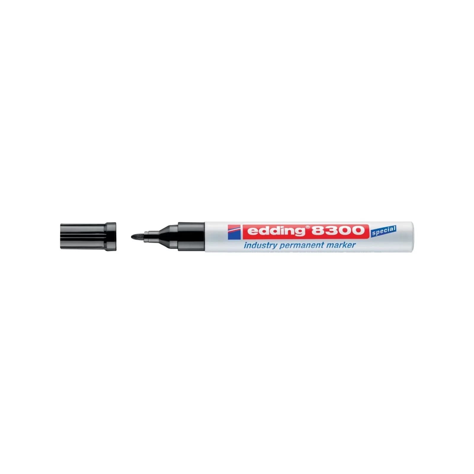 edding Industrie-Permanentmarker 8300 Rot Rundspitze