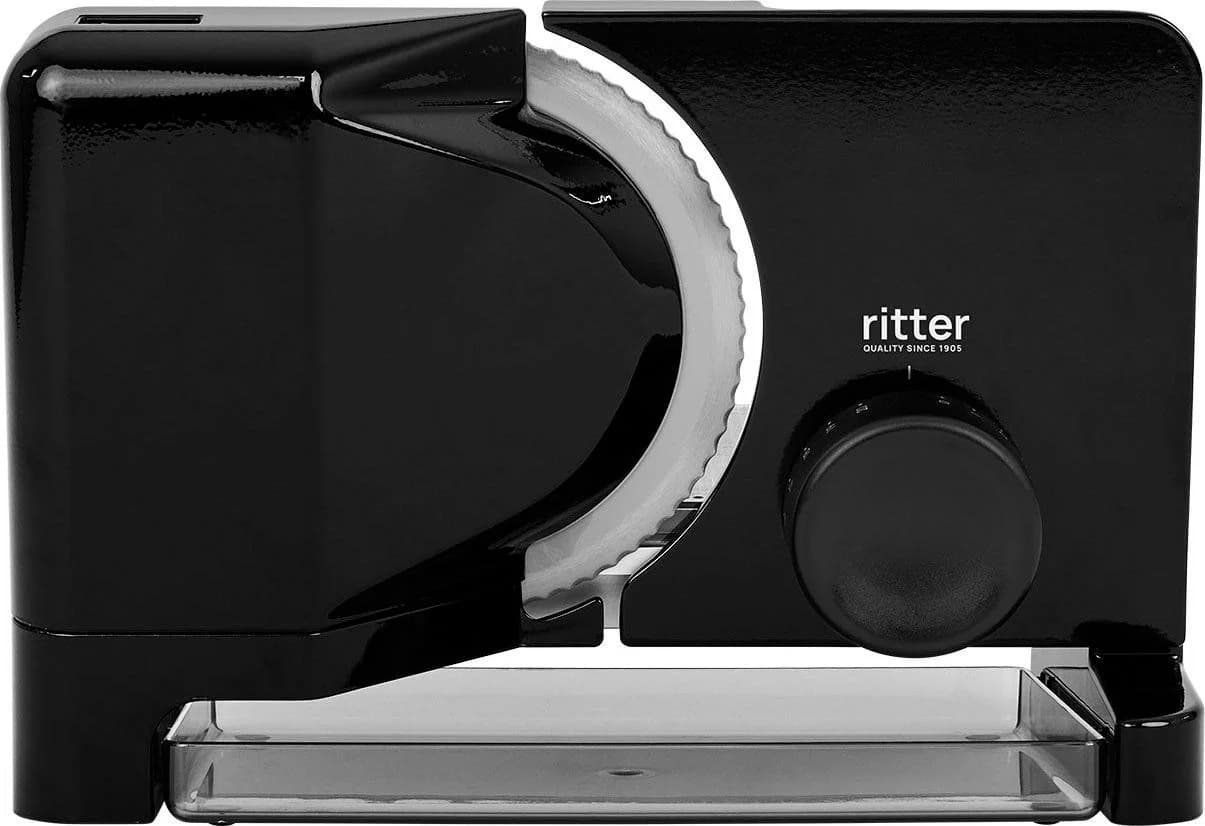 Ritter Allesschneider E 16 Duo-Plus schwarz mit 2 Messern