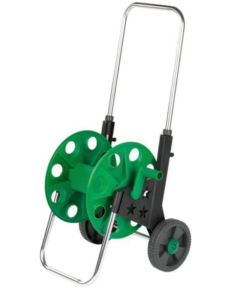 Meister Werkzeuge Schlauchwagen 50m 1/2 Zoll Alu Kunststoff