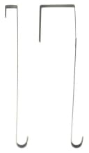 RIFFELMACHER & WEINBERGER Türhaken für Kränze 26cm Silber - 2 Stück Bild 2