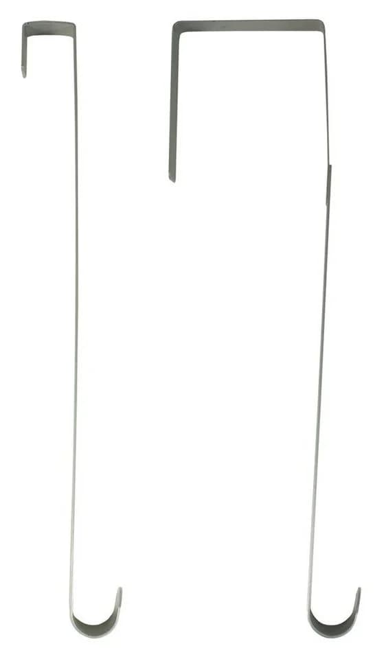 RIFFELMACHER & WEINBERGER Türhaken für Kränze 26cm Silber - 2 Stück - Bild 2