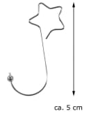 Riffelmacher & Weinberger Weihnachtsbaumkugeln 20 St. Metall mit Stern Bild 1