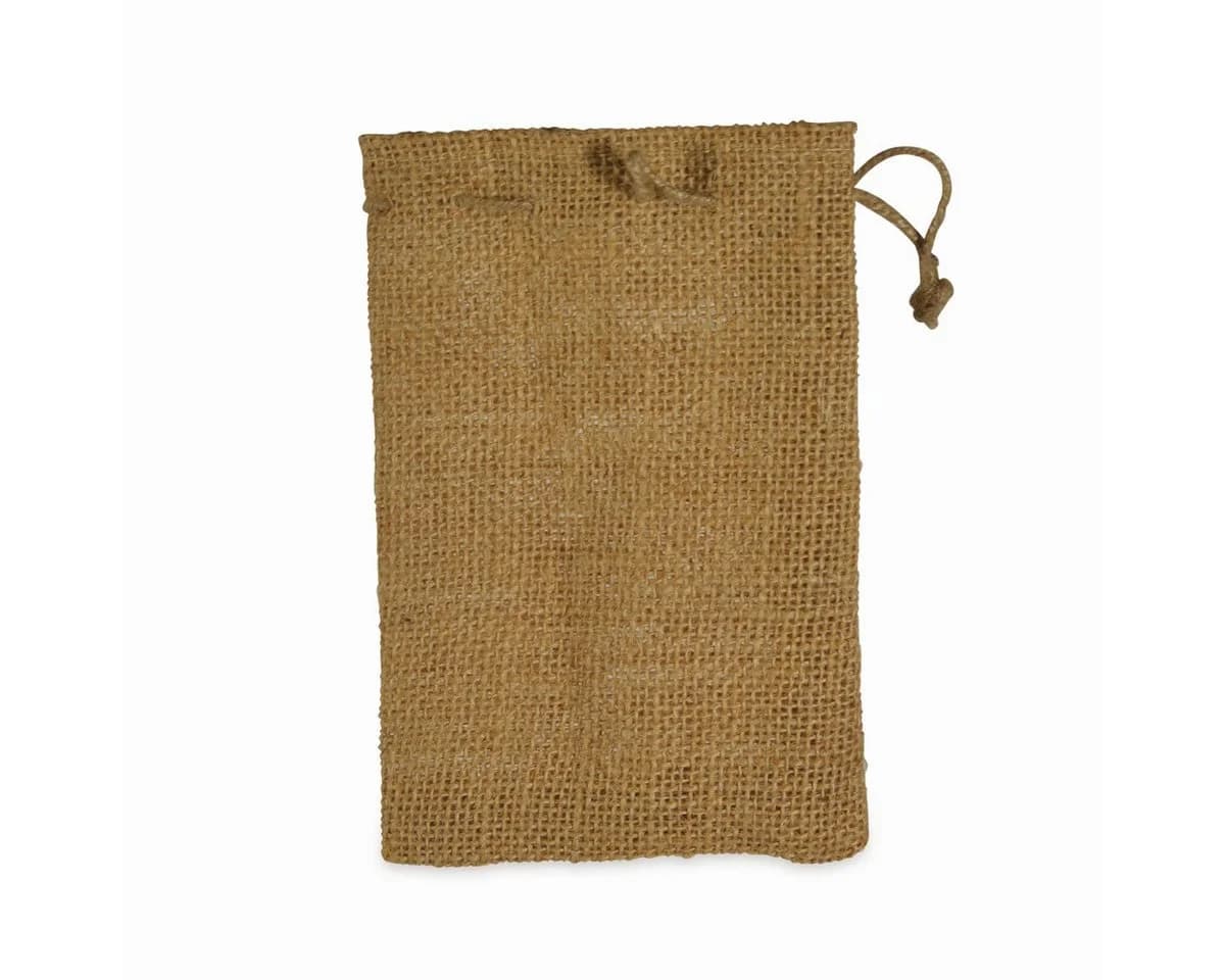RIFFELMACHER & WEINBERGER Jutesack natur 10x15 cm mit Kordelzug