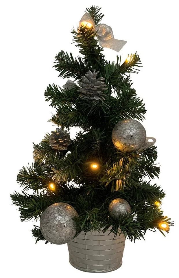 RIFFELMACHER & WEINBERGER Weihnachtsbaum 50 cm mit LED-Lichterkette - Bild 5
