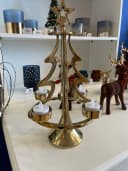 RIFFELMACHER & WEINBERGER Kerzenhalter Weihnachtsbaum Silber oder Gold Bild 3