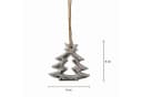 RIFFELMACHER & WEINBERGER Tannenbaum Anhänger Silber Aluminium Bild 1