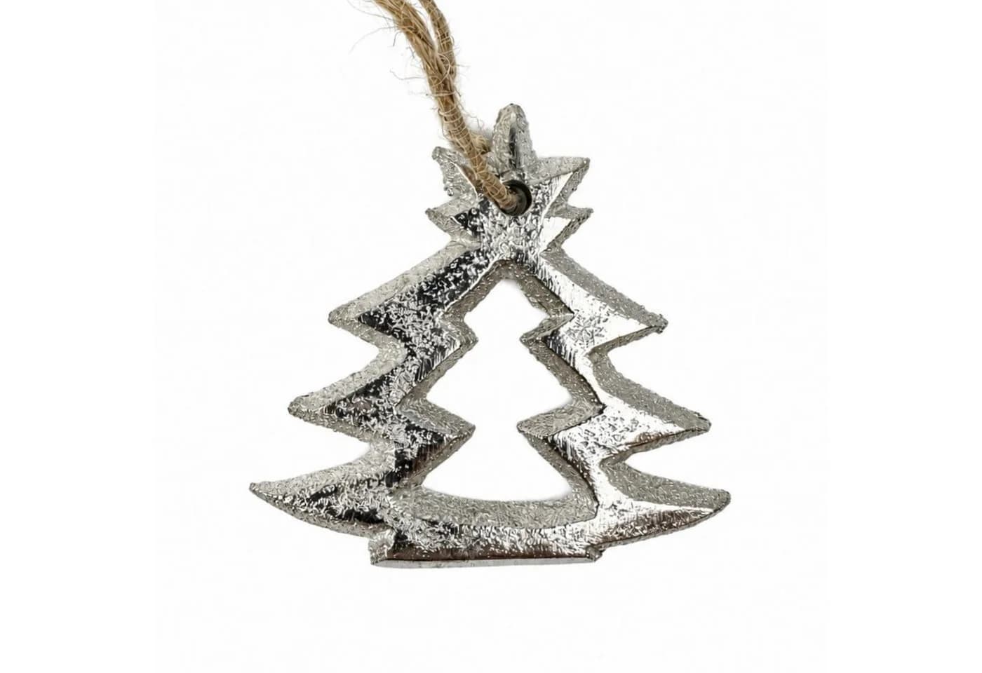 RIFFELMACHER & WEINBERGER Tannenbaum Anhänger Silber Aluminium - Bild 3