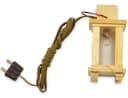RIFFELMACHER & WEINBERGER Mini Holz Laterne für Weihnachtskrippe 6 cm Bild 2