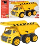 BIG Power Worker Mega Kipper Spielzeug Baumaschine Gelb Bild 1