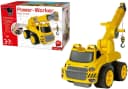 BIG Power-Worker Maxi-Kran Aufsitz-Kran Gelb Bild 1