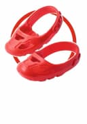 BIG Bobby Car Classic Set mit Flüsterrädern und Schuhschoner Rot Bild 5
