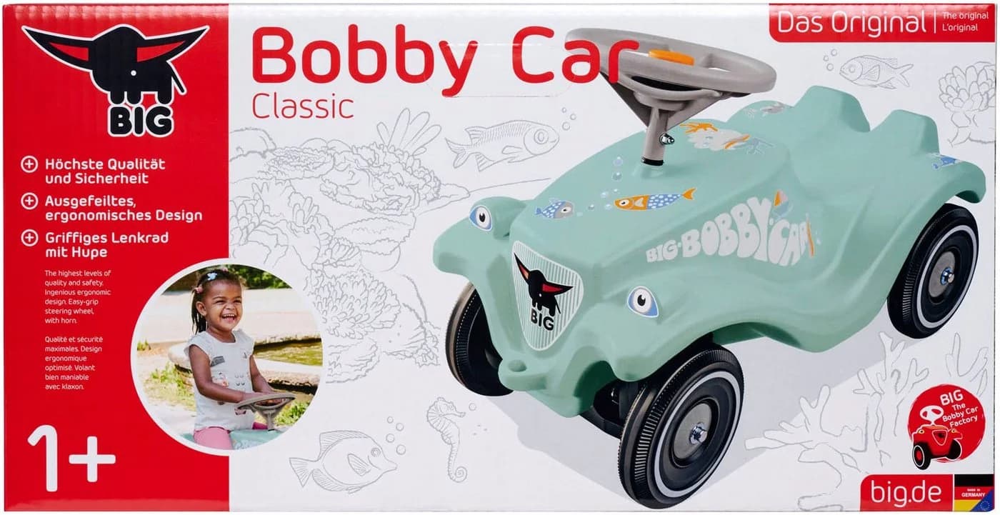 BIG Bobby-Car Green Sea Rutschauto Salbei Made in Germany - Bild 5
