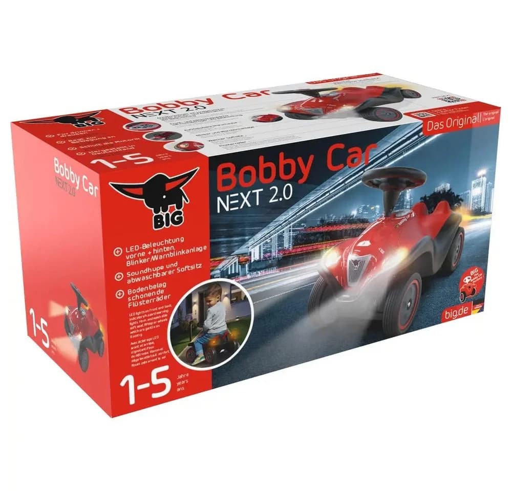 BIG Bobby Car Next 2.0 Rot mit LED und Sound - Bild 2
