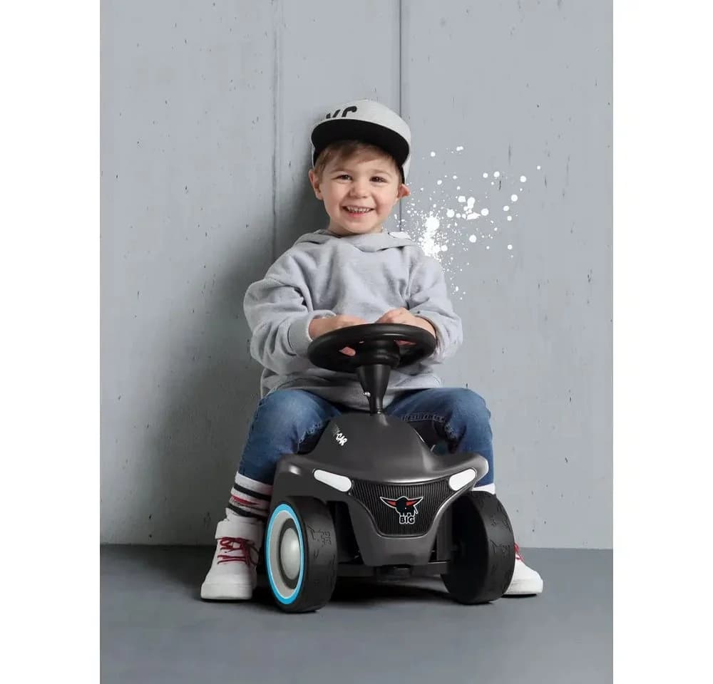 BIG Bobby-Car Neo Rutschauto Anthrazit mit Gimmick - Bild 2