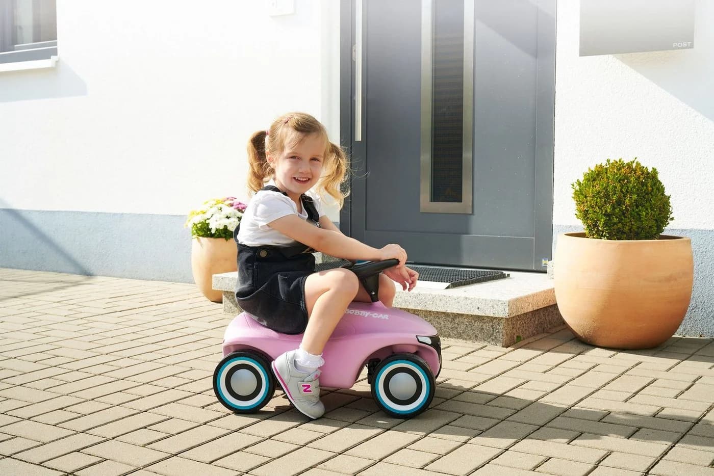 BIG Bobby-Car Neo Rosé Rutschauto Made in Germany