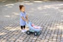 BIG Buggy 3-in-1 Lauflernhilfe Blau Made in Germany Bild 5