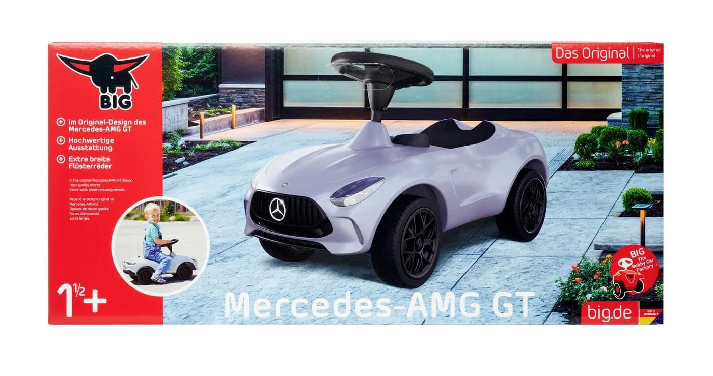 BIG Rutscherauto Mercedes-AMG GT Silber Kinderrutscher - Bild 3