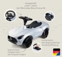 BIG Rutscherauto Mercedes-AMG GT Silber Kinderrutscher Bild 5