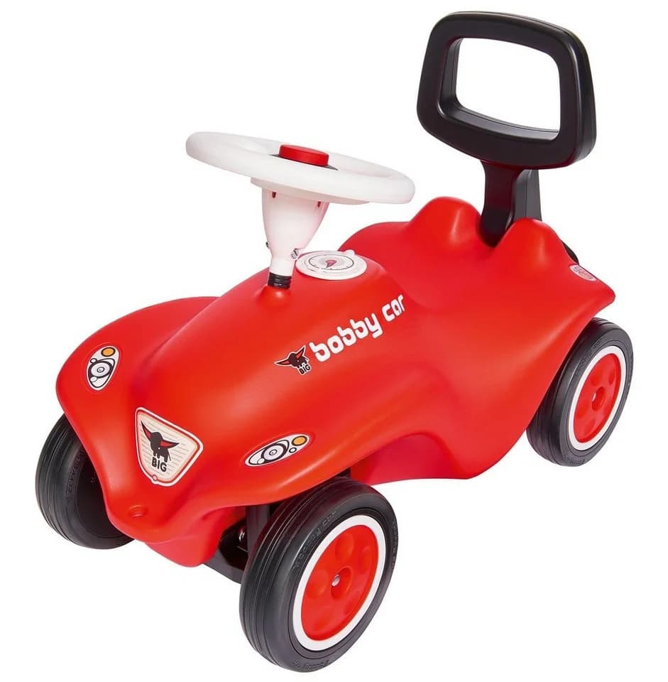 BIG Bobby Car Walker 2in1 Lauflernhilfe Schwarz Made in Germany - Bild 3
