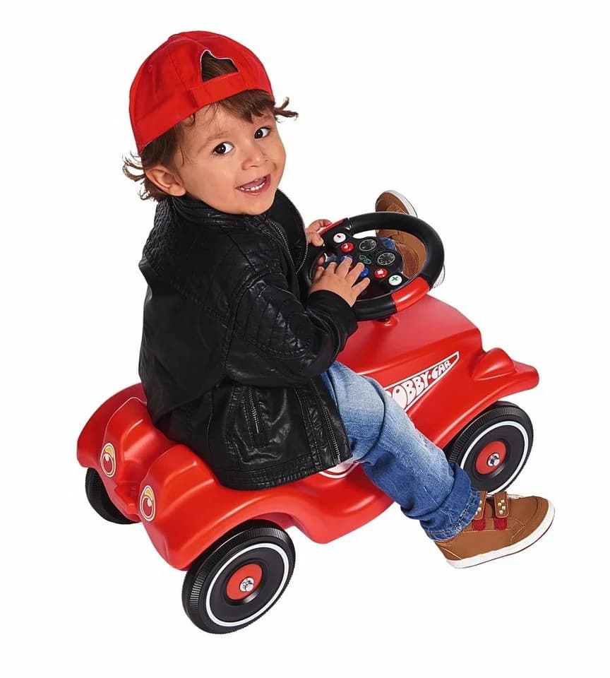 SIMBA BIG Bobby Car Racing Sound Lenkrad mit 8 Geräuschen - Bild 3