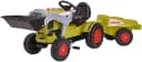 BIG Claas Celtis Loader Trettraktor mit Trailer Grün/Schwarz/Grau Bild 2
