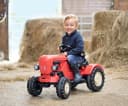 BIG Trettraktor Porsche Diesel-Junior Rot/Schwarz Bild 1