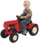 BIG Trettraktor Porsche Diesel-Junior Rot/Schwarz Bild 3