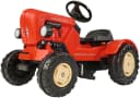 BIG Trettraktor Porsche Diesel-Junior Rot/Schwarz Bild 4