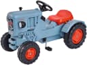Trettraktor BIG Eicher Diesel ED 16 Blau/Rot Kinderfahrzeug Bild 2