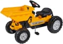 BIG Jim Dumper Trettraktor Gelb Schwarz mit Kippmulde Bild 3