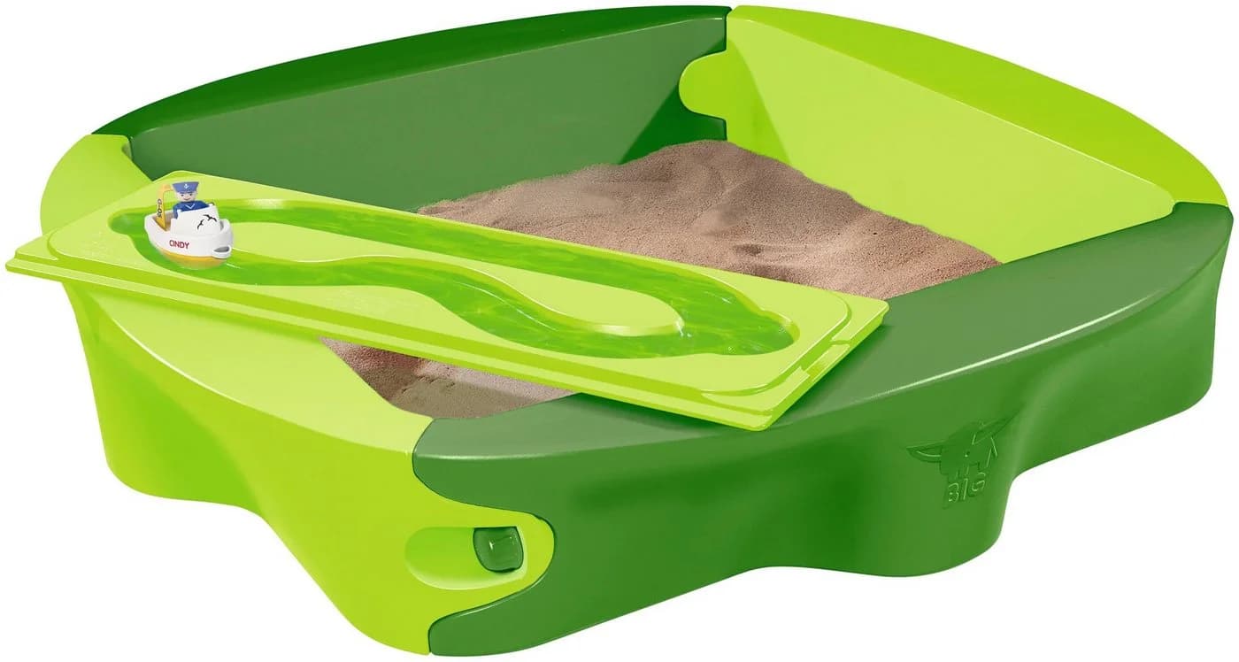BIG Sandy Hardcover Sandkasten Bunt Grün UV-Stabilisiert - Bild 4