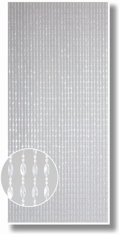CONACORD Perlenvorhang Kristal Transparent Kunststoff