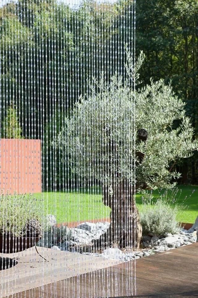 CONACORD Perlenvorhang Kristal Transparent Kunststoff - Bild 4