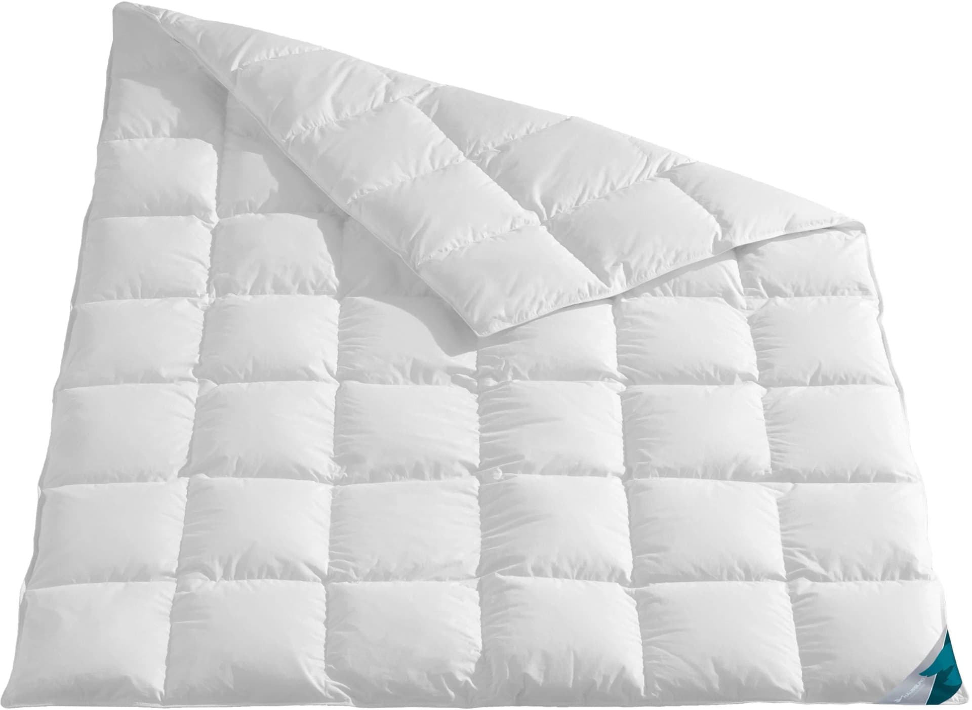 Häussling Kuscheltraum Daunenbettdecke Weiß 100% Baumwolle