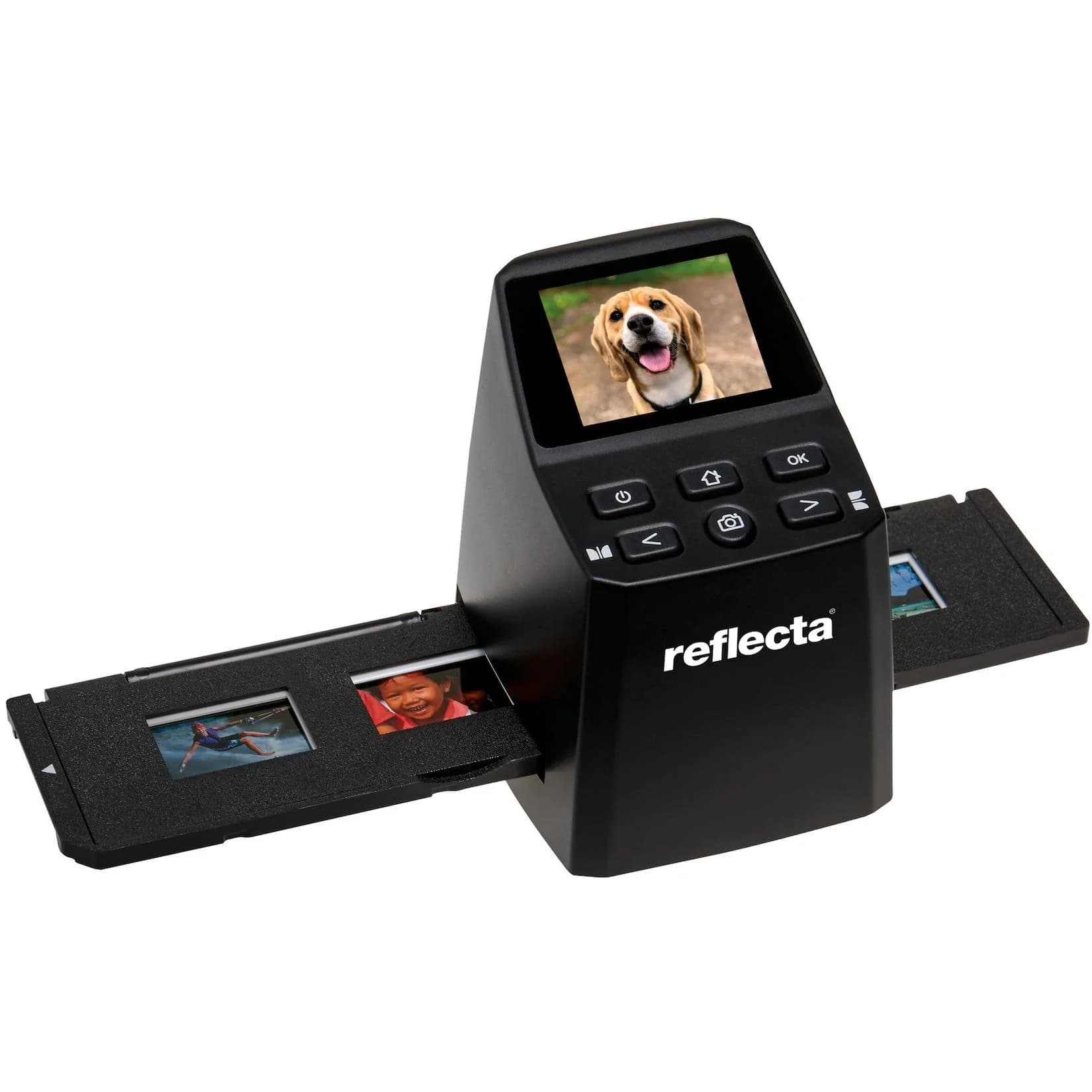 Reflecta Filmscanner x22-Scan Schwarz Digitaler Diascanner mit Display