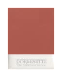 Dormisette Betttuch Biber 150x250 cm Rot ohne Spanngummi Bild 1