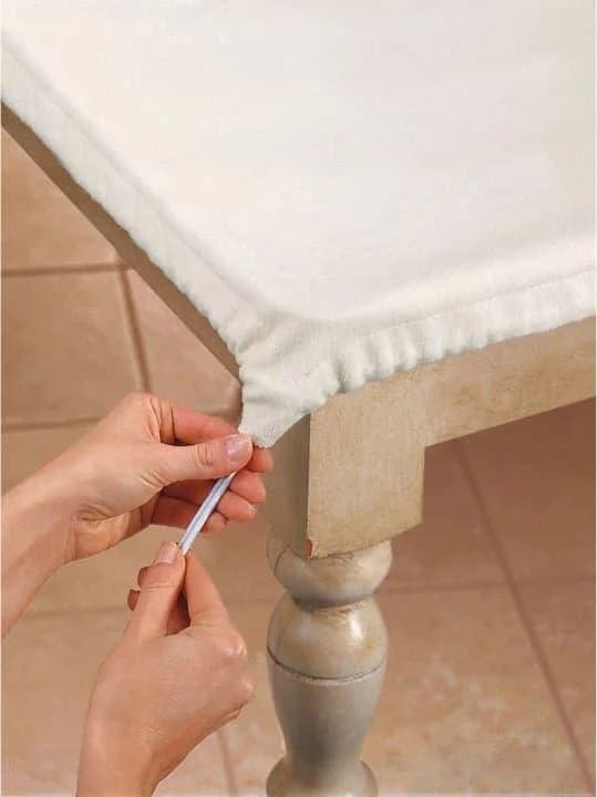 Tischdecke Gr. 5 Beige 80x160 cm
