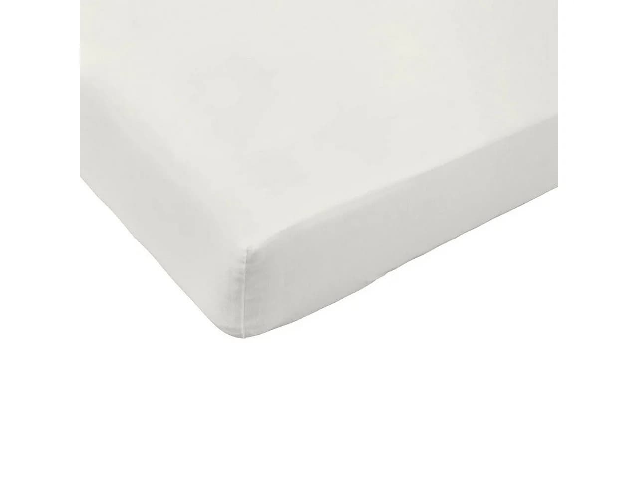 Dormisette Bio-Spannbettlaken Jersey Baumwolle Weiß