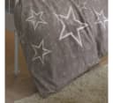 BETTWARENSHOP Bettwäsche Sterne taupe Biber 2-teilig Bild 3