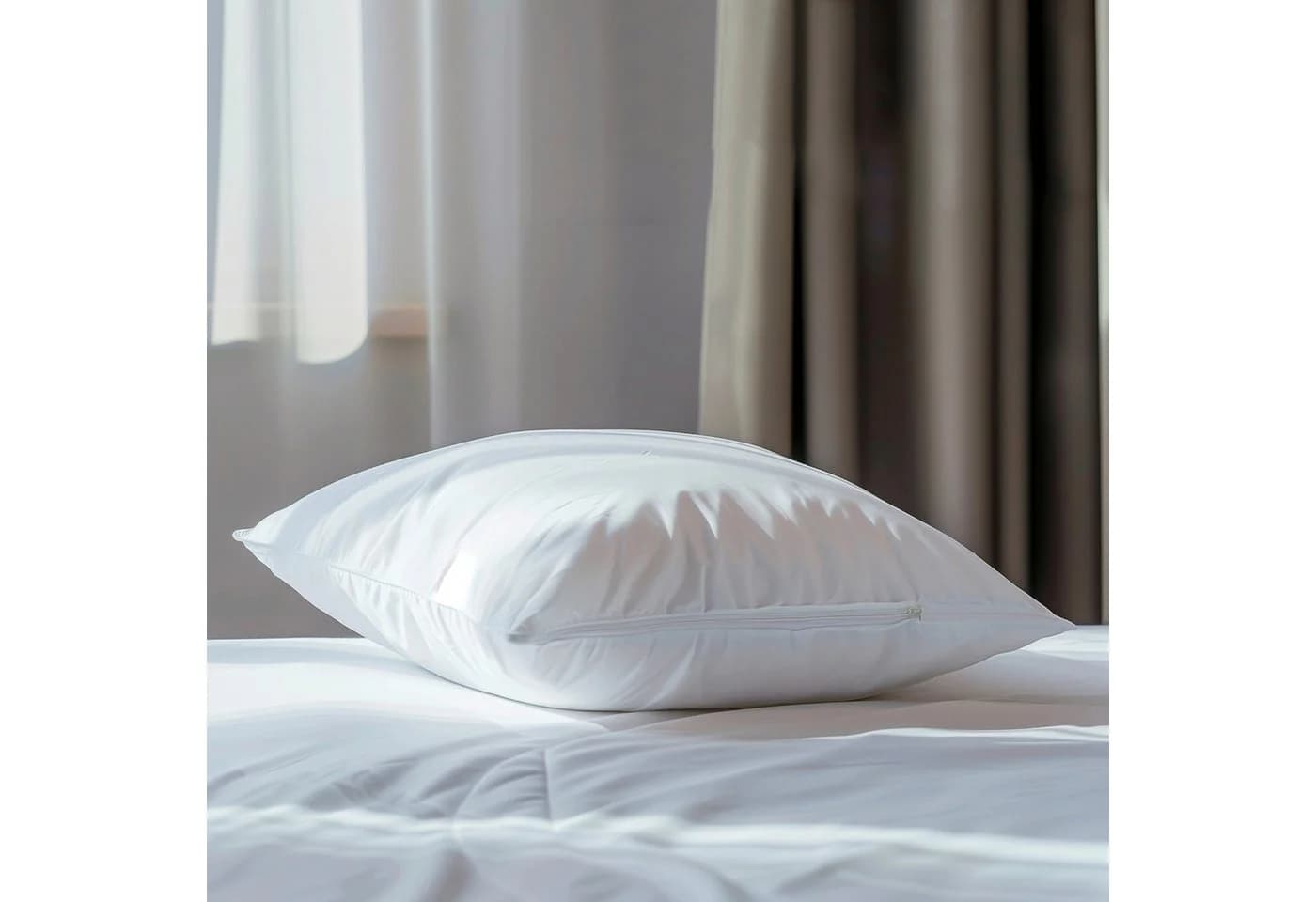 Dormisette Milbenschutzbezug für Kopfkissen Weiß Evolon® - Bild 4