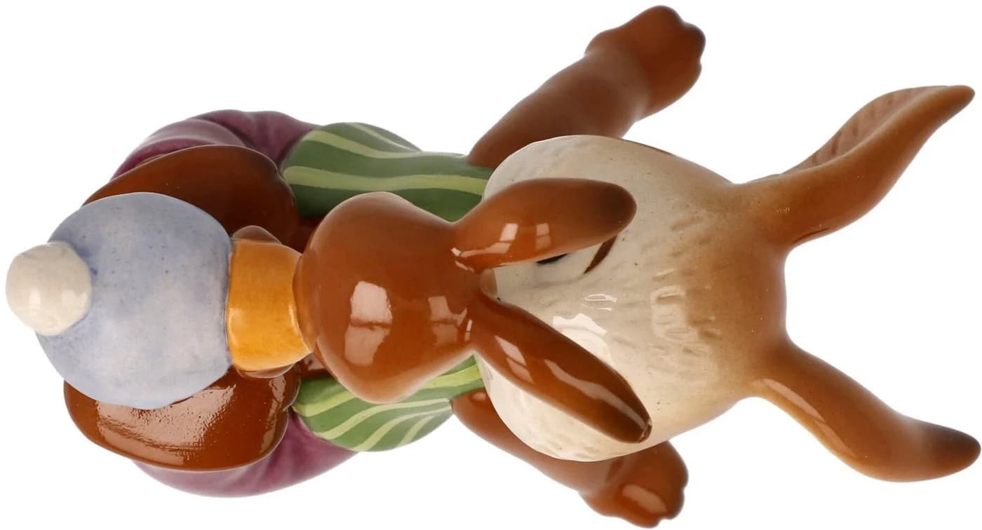 Goebel Osterhase Frechdachs Sammelfigur Hasenvater mit Hasenkind - Bild 5