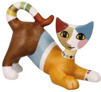 GOEBEL Rosina Wachtmeister Minikatze Milena Dekofigur Bunt