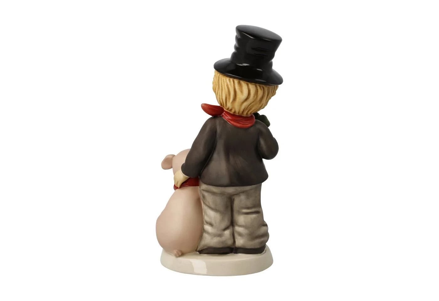 Goebel Weihnachtsfigur Glücksbringer Jede Menge Glück 2024 Bunt Steingut - Bild 3